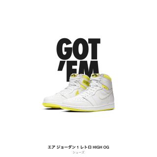 ナイキ(NIKE)の jordan 1 retro high og first 26cm(スニーカー)