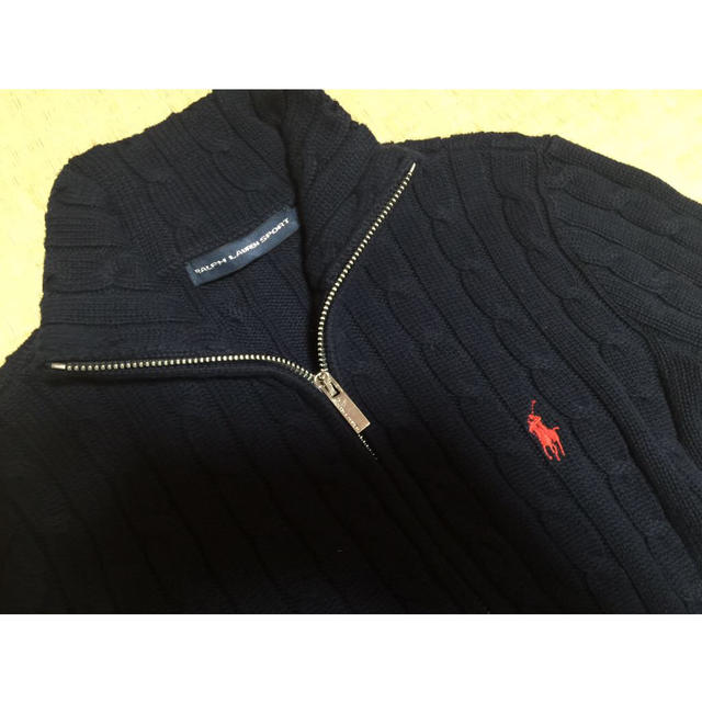 Ralph Lauren(ラルフローレン)のラルフローレン ジッパーアップ セーター レディースのトップス(ニット/セーター)の商品写真