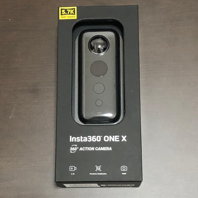 新品保証付 Insta360 one x 5.7K 超高画質動画 手ブレ補正機能