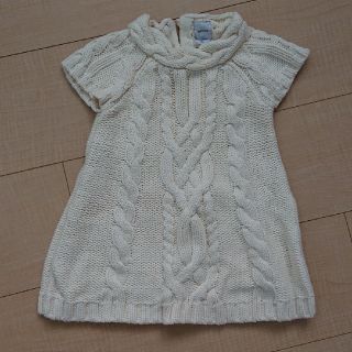 ベビーギャップ(babyGAP)のもるめ様 専用 babyGAP ニットワンピース 70cm(ワンピース)