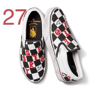 ヴィヴィアンウエストウッド(Vivienne Westwood)の27 VANS VIVIENNE WESTWOOD Slip-on(スニーカー)