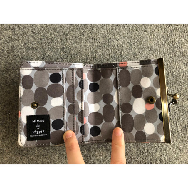 リンネル付録 NIMES × kippis二つ折り財布 レディースのファッション小物(財布)の商品写真