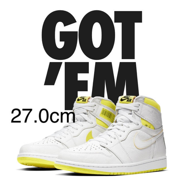 スニーカー27.0 NIKE air jordan 1 first class