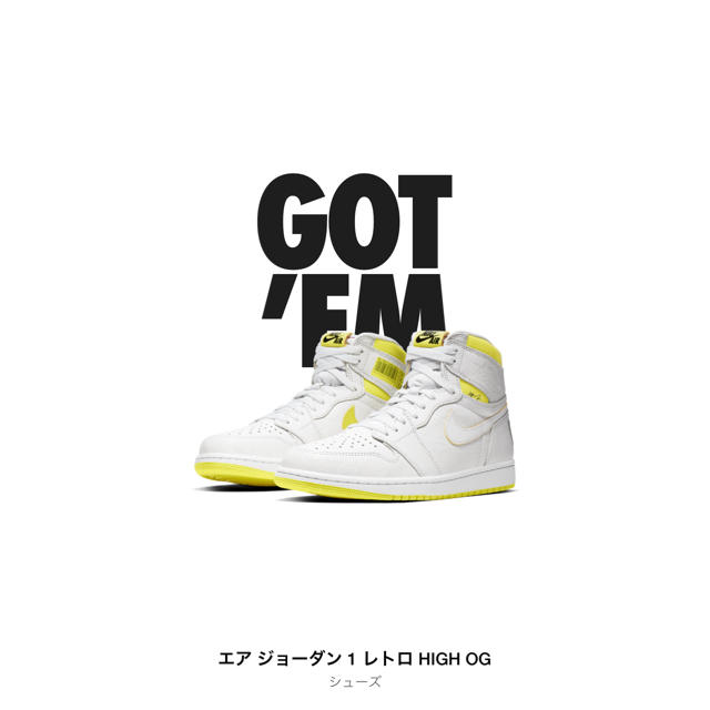 靴/シューズNIKE AIR JORDAN 1 FIRST CLASS AJ1