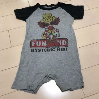 ヒステリックミニ(HYSTERIC MINI)のヒスミニ☆ラグランロンパース(ロンパース)