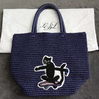 ラドロー(LUDLOW)の『専用』ラドロー コードバッグ（スケボー猫）(トートバッグ)