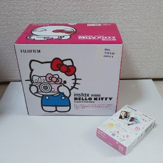 フジフイルム(富士フイルム)の新品 instax mini HELLO KITTYキティちゃん チェキ(その他)