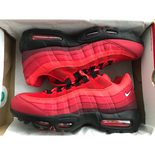 27.5　NIKE AIR 95 OG ハバネロレッド　RED