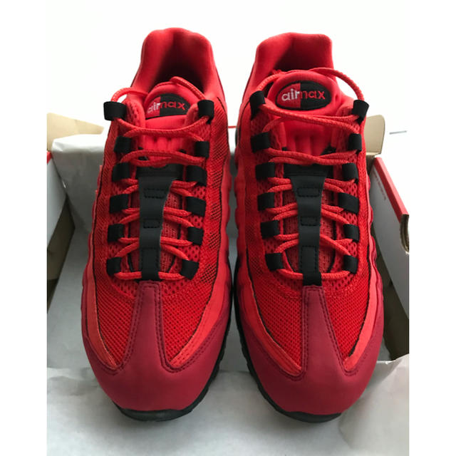 NIKE - 新品 25.5cm ナイキ エアマックス95 ハバネロ レッド RED 赤の