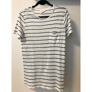 men's Tシャツ リネンボーダー(Tシャツ/カットソー(半袖/袖なし))