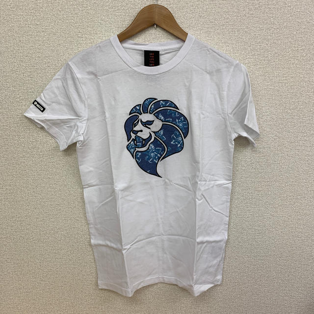 NESTA BRAND(ネスタブランド)の◆新品未使用◆NESTA BRAND Tシャツ「青ライオンマーク」白 Sサイズ メンズのトップス(Tシャツ/カットソー(半袖/袖なし))の商品写真