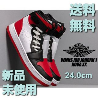 ナイキ(NIKE)のnike wmns air Jordan1 nova XX 24.0cm(スニーカー)