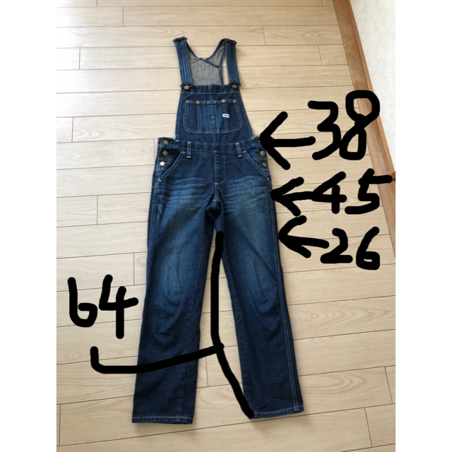 Lee(リー)のLeeオーバーオールxs レディースのパンツ(サロペット/オーバーオール)の商品写真