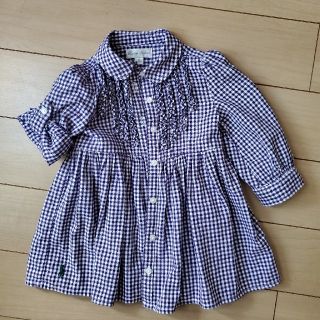 ラルフローレン(Ralph Lauren)のラルフローレン　6m ワンピース　紫(ワンピース)