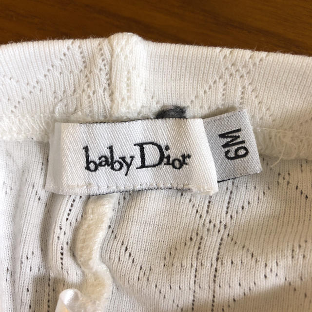 baby Dior(ベビーディオール)のベビーディオール レギンス 6M キッズ/ベビー/マタニティのベビー服(~85cm)(パンツ)の商品写真