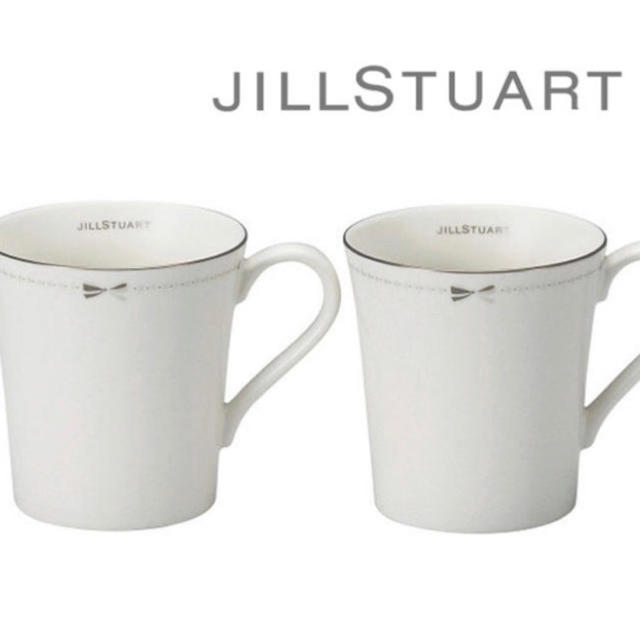 JILL by JILLSTUART(ジルバイジルスチュアート)の【新品未使用】JILLSTUART♡ペアマグカップ インテリア/住まい/日用品のキッチン/食器(グラス/カップ)の商品写真