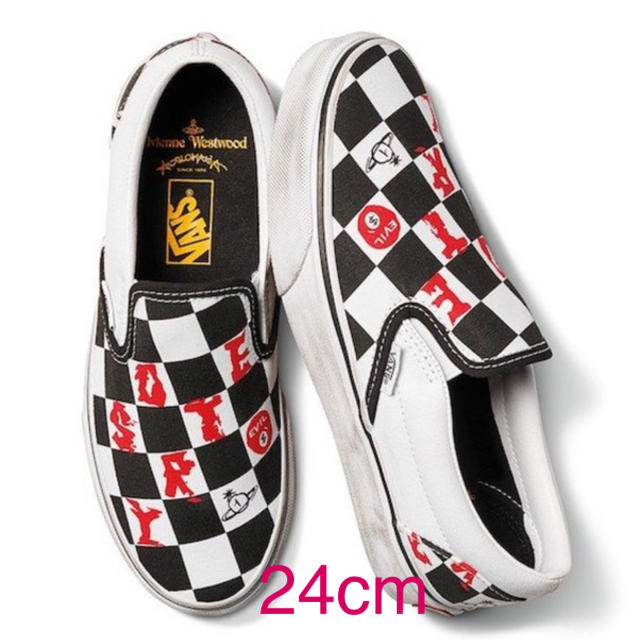 靴/シューズレア★VIVIENNE WESTWOOD × VANS