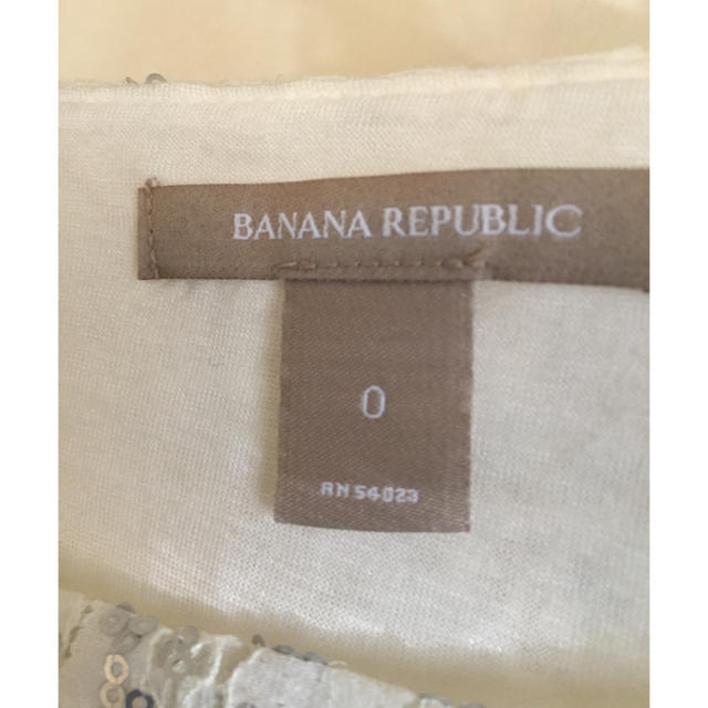 Banana Republic(バナナリパブリック)のバナナ リパブリック スパンコールトップス レディースのトップス(カットソー(長袖/七分))の商品写真