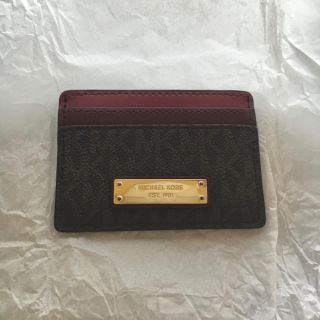 マイケルコース(Michael Kors)の【未使用】MICHAELKORS カードケース(名刺入れ/定期入れ)