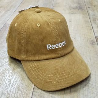 リーボック(Reebok)のコーデュロイ/キャメル 新品Reebok キャップ(キャップ)