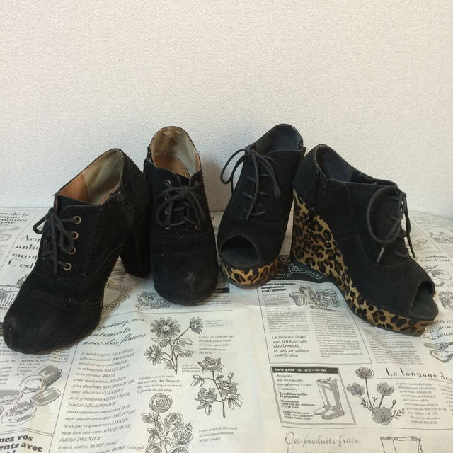 秋靴♡セット♡ レディースの靴/シューズ(ハイヒール/パンプス)の商品写真