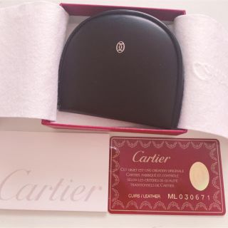 カルティエ(Cartier)の新品カルティエ コインケース黒(コインケース/小銭入れ)