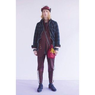 アンダーカバー(UNDERCOVER)のJohn UNDERCOVER 18AW 縮絨チェックブルゾン(ブルゾン)