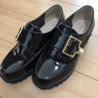 マジェスティックレゴン(MAJESTIC LEGON)のローファー パンプス パール ダークブラウン(ローファー/革靴)