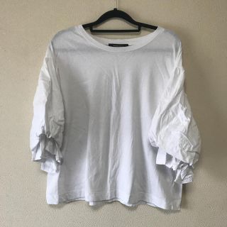 ローズバッド(ROSE BUD)のローズバット★白Tシャツ(Tシャツ(長袖/七分))