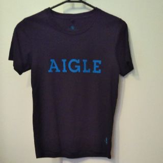 エーグル(AIGLE)の週末値下げ　AIGLE エーグル　ロゴTシャツ　(Tシャツ/カットソー(半袖/袖なし))