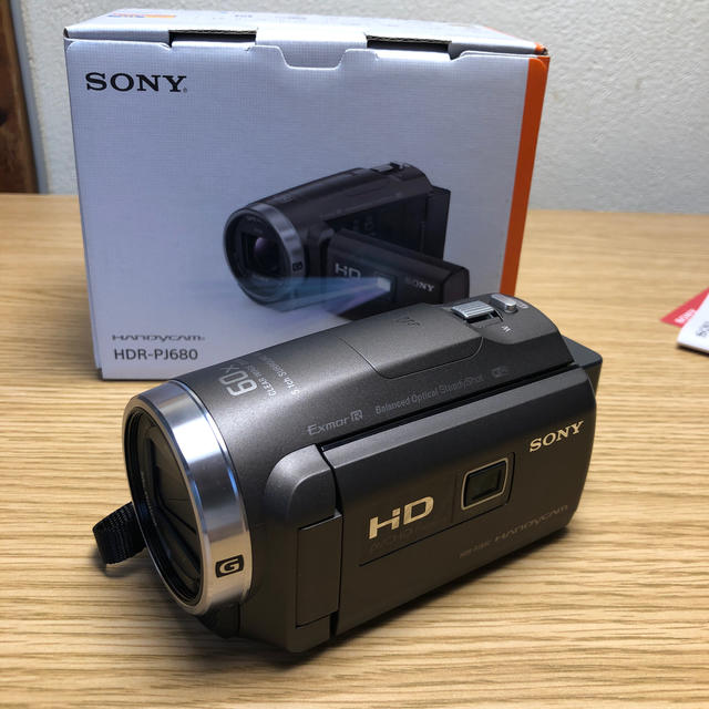 美品 SONY HDR-PJ680 ソニー ビデオカメラ 日本製 スマホ/家電/カメラ