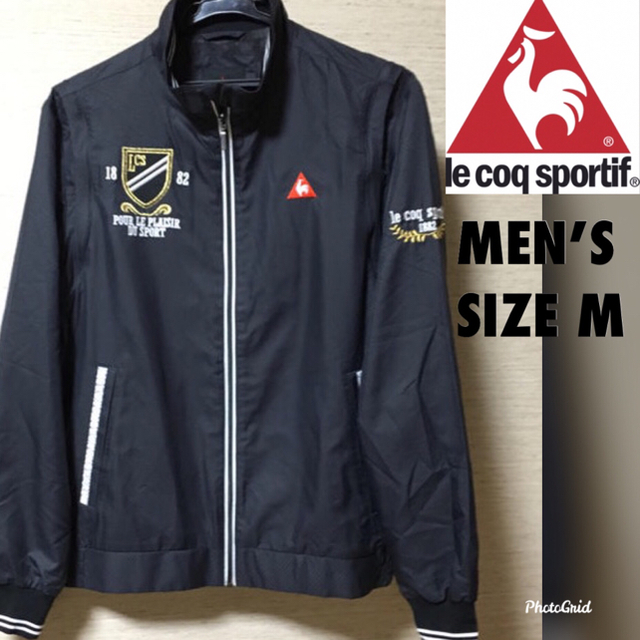 le coq sportif(ルコックスポルティフ)の美品★le coq sportif ジャケット メンズ 袖脱着可能★機能的！ スポーツ/アウトドアのゴルフ(ウエア)の商品写真