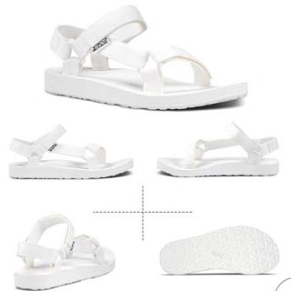 テバ(Teva)のTEVA teva オリジナルユニバーサル ホワイト 白 23cm(サンダル)