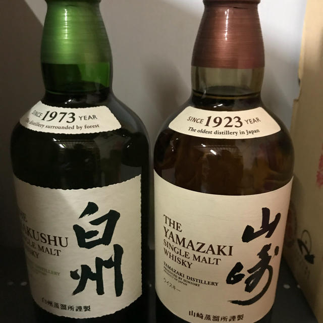 山崎７００ml６本＆白州７００ml６本セットウイスキー