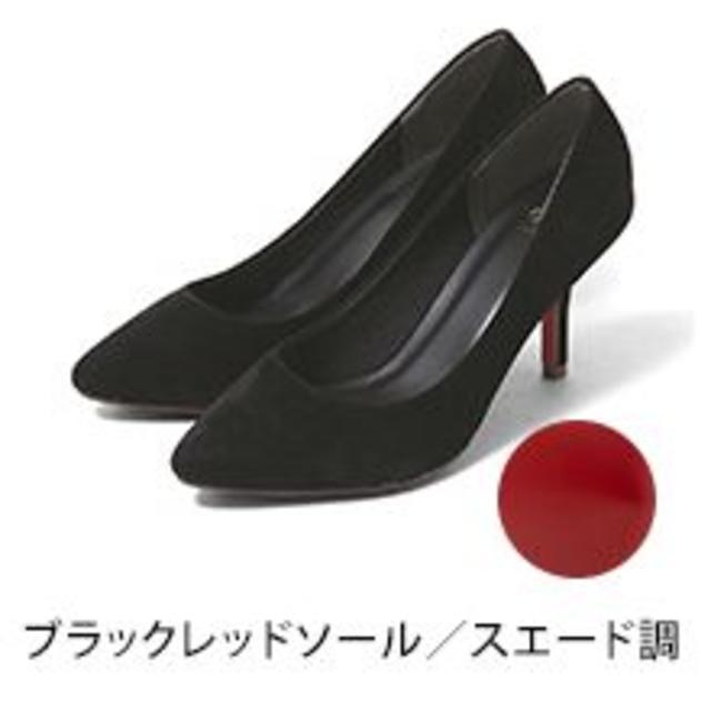 menue　美脚魅せ 8cmヒール ハイヒール パンプス 痛くない レディースの靴/シューズ(ハイヒール/パンプス)の商品写真