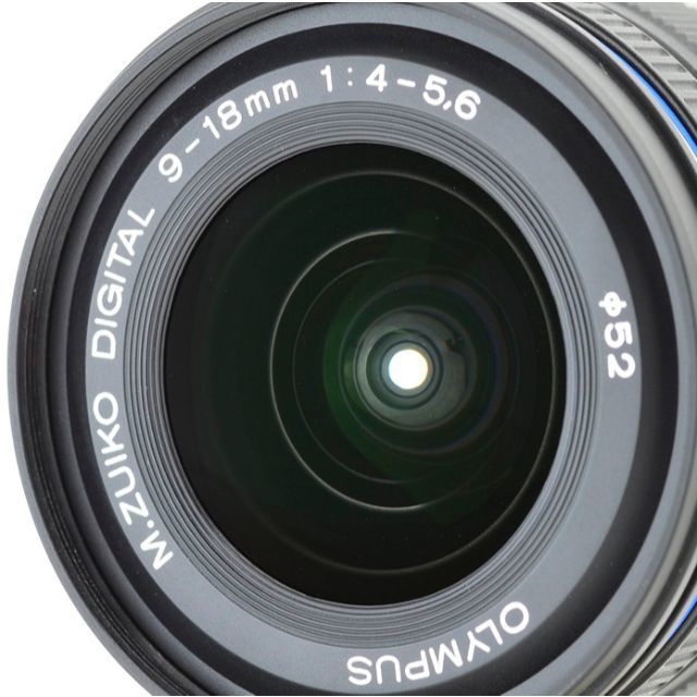 OLYMPUS(オリンパス)のM.ZUIKO DIGITAL 9-18mm F4.0-5.6 広角～標準ズーム スマホ/家電/カメラのカメラ(レンズ(ズーム))の商品写真