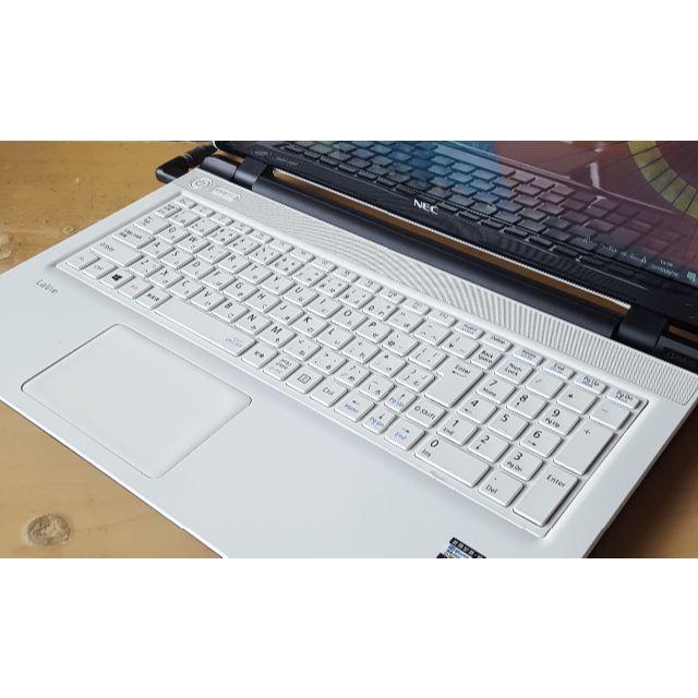 NEC(エヌイーシー)のWin10 LS150S/2957U/8G/750G/DVD/WLAN/カメラ スマホ/家電/カメラのPC/タブレット(ノートPC)の商品写真