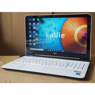 エヌイーシー(NEC)のWin10 LS150S/2957U/8G/750G/DVD/WLAN/カメラ(ノートPC)