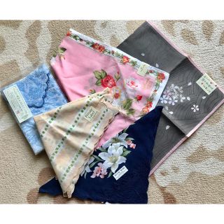 ハナエモリ(HANAE MORI)のチャイムさま専用❣️ブランドハンカチ 4枚セット新品❤️(ハンカチ)