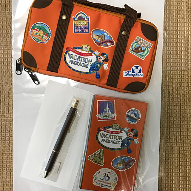 東京ディズニーリゾート35周年記念バケーションパッケージに付いていた