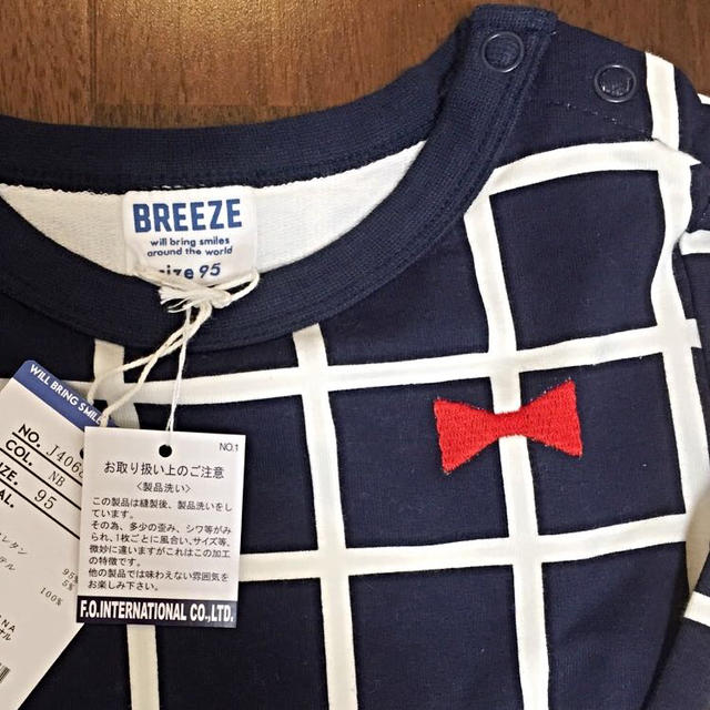 BREEZE(ブリーズ)のBREEZE トップス 95 キッズ/ベビー/マタニティのキッズ服女の子用(90cm~)(その他)の商品写真