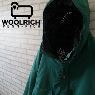 ウールリッチ(WOOLRICH)の希少 USA製 ウールリッチ ジャケット アースグリーン  オーバーサイズ(ブルゾン)