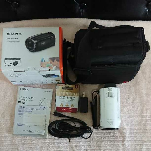 SONY HDR-CX670ビデオカメラ
