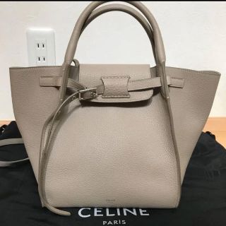 セリーヌ(celine)の限定値下げ 一回使用 セリーヌ ビッグバッグ スモール ロングストラップ付き(ハンドバッグ)