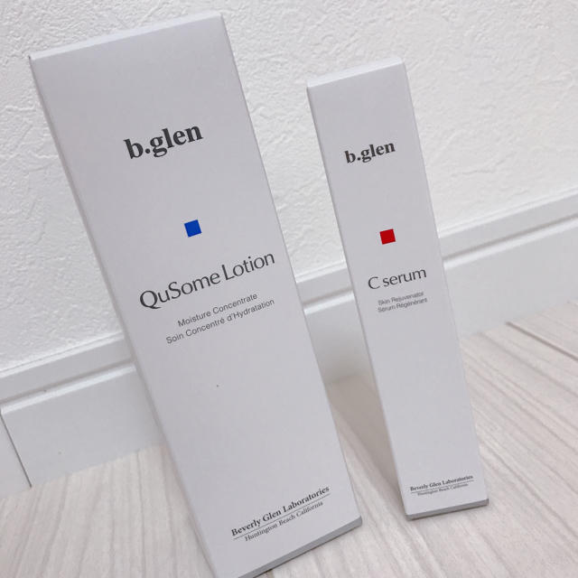 【新品未使用】b.glen 化粧水、美容液