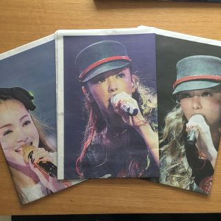 安室奈美恵 琉球新報社 沖縄タイムズ 新聞3部(ミュージシャン)