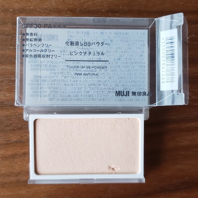 MUJI (無印良品)(ムジルシリョウヒン)の無印　ピンクナチュラル コスメ/美容のベースメイク/化粧品(フェイスパウダー)の商品写真