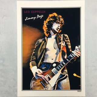 大型a3サイズ送料込 Jimmy Page ジミー ペイジ ポップアートの通販 ラクマ