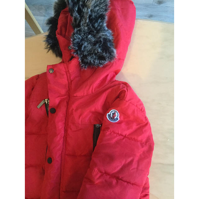 Moncler モンクレール キッズ 1 赤ダウン 男女兼用の通販 By かりい モンクレールならラクマ