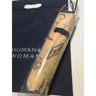 ヒューマンウーマン(HUMAN WOMAN)のヒューマンウーマン折りたたみ傘(傘)